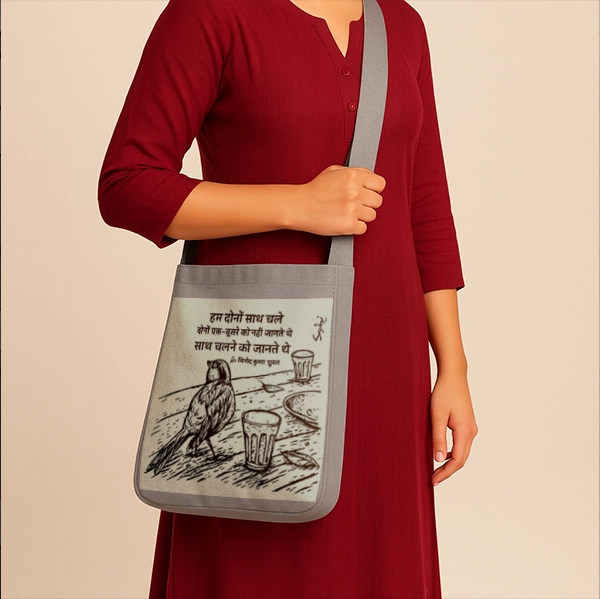 Product 13 VInod Shukla Sling Bag Grey